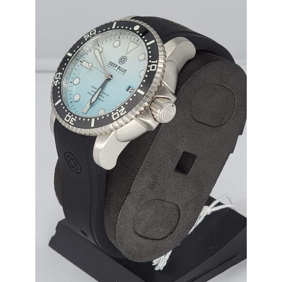 Deep Blue Matte Ice Blue Dial Master 1k Automatic 44mm Diver - Picture 6 of 10